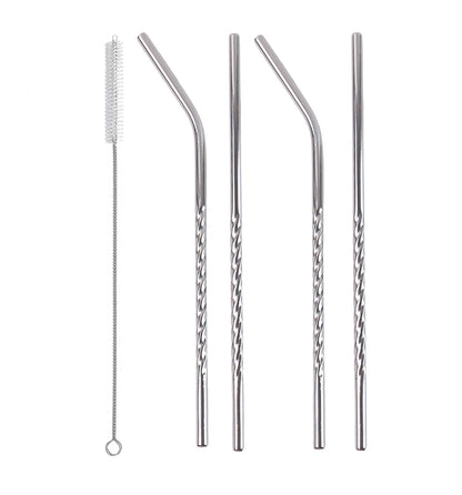Stainless Steel Straw with Cleaning Brush